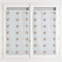 Modulable feuilles brodées Terracotta 90x120 cm