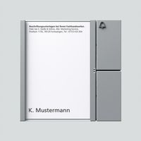 SIEDLE BOUTON MODULE 1 TOUCHE 1 AVEC SYSTÈME DE N, TM 612-1 SM, ARGENT MÉTALLIQUE, 2544203 SIEDLE&SÖHNE 200035516-00
