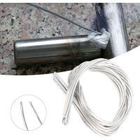 10 tiges de soudure aluminium 2mm basse température, fil fourré à flux, fusion facile