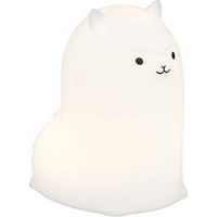 LED Nachtlicht Kinderlampe Tischlampe Weiß Farbwechsler H 13 cm