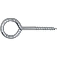 Ringschraube mit Holzgewinde Haken Wandhaken 25x8 mm Stahl verzinkt-blau