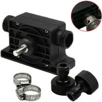 Pompe à eau pour perceuse Crediri Gardena : Pompe à tuyau robuste pour le pompage de l'eau, compatible avec toutes les perceuses, noire