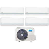 Midea Quadri Split Inverter Klimageräte Serie EVOLUTION 9+9+12 mit M40B-36HFN8 R-32 Wi-Fi Optional 9000+9000+12000
