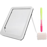 Tableau d'Écriture Électronique LED pour Enfants - Ardoise Lumineuse Dessin Jouet Éducatif Blanc