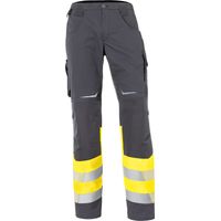 Kübler REFLECTIQ Hose Klasse 1 warngelb/anthrazit Gr. 52