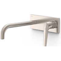 TRES 28130024AC FUJI Pieza Vista para Cuerpo Empotrado De Lavabo Color Acero - ref: 28130024AC