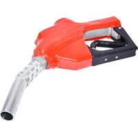 Pistola automatica di trasferimento di carburante in alluminio rivestita in gomma - portata 0-120 L/min. Pistola Automatica per gasolio