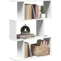 Étagère de rangement, Étagère séparatrice de pièce à 3 niveaux blanc 70x24x97 cm WFE540567 DESIGN IN