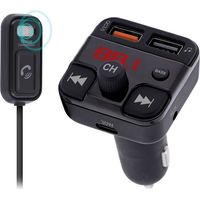 Transmetteur FM Bluetooth - T'NB - FMCT10 - Bluetooth 5.0 - Charge USB-C 30W / Tot. 38W - Micro magnétique kit mains‑libre