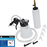 Bluespot Brake & Clutch Bleeder 1 Litre Air Fluid Bleeding Kit 1/4"" BSP 07962