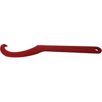Multitanks – Clé tricoise professionnelle en acier renforcé – Revêtement epoxy rouge haute résistance – Pour raccords Guillemin DN20 à DN150