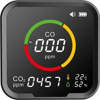 PTH-9E WIFI CO CO2 Detector Portable Temperature Humidity Air Quality Detector