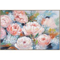 Marco de lienzo flores 120 x 5 x 80 cm