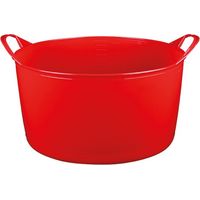 Panier Souple Multi Usages 15l Rouge - Aluminium Et Plastiq