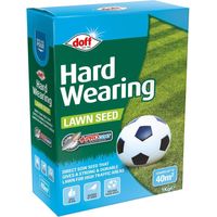 Doff Hard Wearing Lawn Seed 1kg