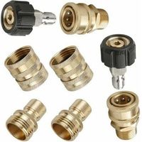 Pressure Washer Adapters, M22 Quick Couplers 8 Pack