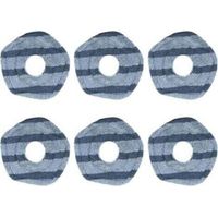 Lot de 6 serpillères lavables pour aspirateurs robots Eufy X10 Pro Omni et X9 Pro
