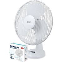 CFG – Ventilateur de table 40 cm – 3 vitesses réglables – Oscillation horizontale – 51,5 dB – Moteur 50W pour confort optimal