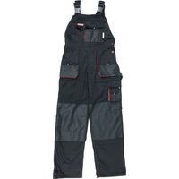 KS Tools Arbeits-Latzhose Gr. 60 schwarz/anthrazit
