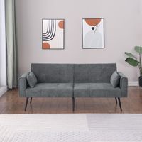 Convertible Sofa Bed,Folding Couch Bed Foldable Futon Sleeper, Sofa Bed with Adjustable Backrest for Living Room/Apartment/Bedroom/Office/small Space