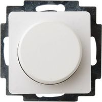 Helligkeitsregler/Dimmer für Innen aus Kunststoff, in polarweiß, eckig, 50-300W