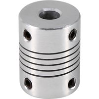 Manchon de raccord flexible à mâchoire pour moteur pas à pas CNC, accouplement d'arbre pour routeur