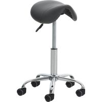 Tabouret de travail Reno similicuir Gris