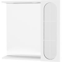 Ina' Einzel-Hänge-Badezimmerspiegel Cm 57 X 16 X H.57 - Weiß lackiert