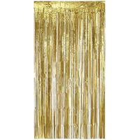 CORTINA ALUMINIO ORO METALIZADO 200X100CM