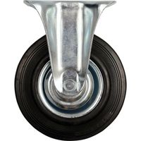 Festes Rad mit schwarzem Gummi 160 mm 87305 Vorel