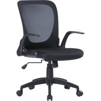 Silla con Ruedas - Sillón de Oficina Negro