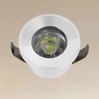 1w Led Plafonnier Encastré Ip20 Mini Spot Blanc Lumière Chaude 00229