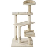 Tiragraffi Multilivello per Gatti Sisal Piattaforme Cuccia