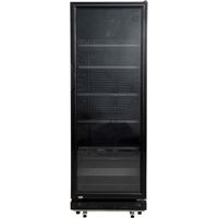 Réfrigérateur Professionnel 347 litres avec Double Porte Vitrée et Grilles Réglables - Exquisit