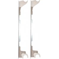 Weiße Autofix-Befestigung für Aluminium-Heizkörper Global, Achsabstand 700 mm