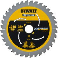 Dewalt DT99569 216mm Extreme Runtime Circular Saw Blade (216mm x 30mm x 36T)