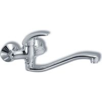 Novaservis Metalia 55 - Miscelatore per lavabo a parete 10 cm, cromo 55074,0