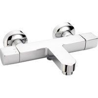 Huber Tempo mezclador para bañera y ducha termostático cromado