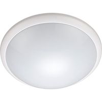 Arum Lighting – Plafonnier hublot étanche IP44 E27 D30cm – Pour intérieur et extérieur – Installation en milieu humide – Blanc