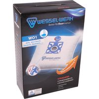 4 x WO1 = Swirl Y98 Staubsaugerbeutel für Dirt Devil Privileg Severin Bomann Swirl