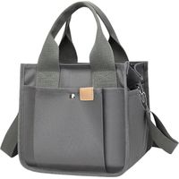 Sac de transport en toile pour femme, sac à bandoulière avec poignée Sac à bandoulière avec bandoulière Pour femme pour le lieu de travail pour l'école pour l'extérieur, les voyages, les