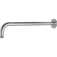 Vema Tiber Wall Mounted Shower Arm 400mm Length - Stainless Steel