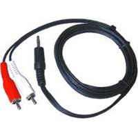 Audiokabel Klinkenst. Stereo auf 2x Cinch 5m