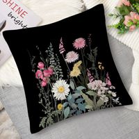 Housse de Coussin with fleurs en grappe, délicat