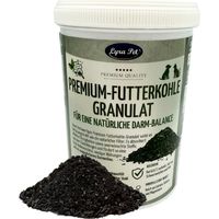 250 g Lyra Pet® Premium-Futterkohle Pflanzenkohle Granulat für Hunde & Katzen