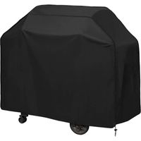 Housse pour barbecue, housse pour barbecue d'extérieur, housses pour barbecue, housse de protection pour barbecue, abri pour barbecue d'extérieur, housse pour barbecue 210d (145x61x117cm)