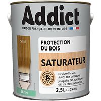 Saturateur Chêne Addict 2.5l Protection Et Embellissement Durable Du Bois Chêne - Addict