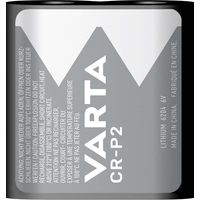 Pile au lithium cr p2 6 v dc 1450 mah 1 blister gris argent