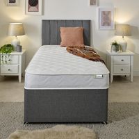 Cooltouch Hybrid Mattress - 18cm Deep, Memory Foam & Coil Spring Support - 2ft6 Shorty Small Single