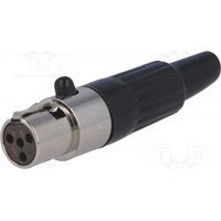Connettore Minixlr femmina 4pin Aerial Mxlr-4g